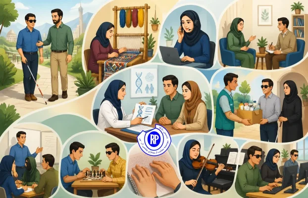 خلاصه گزارش فعالیت های موسسه آرپی در سال 1404