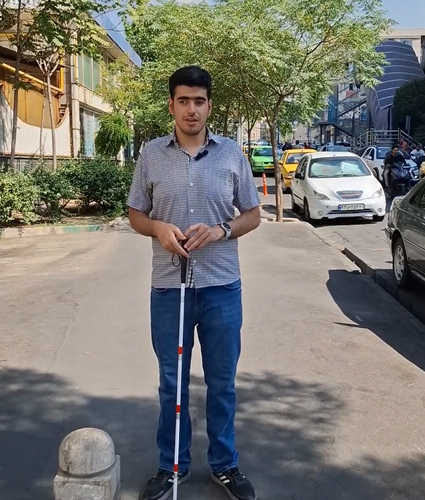 بررسی مشکلات عبور و مرور نابينايان در معابر شهری